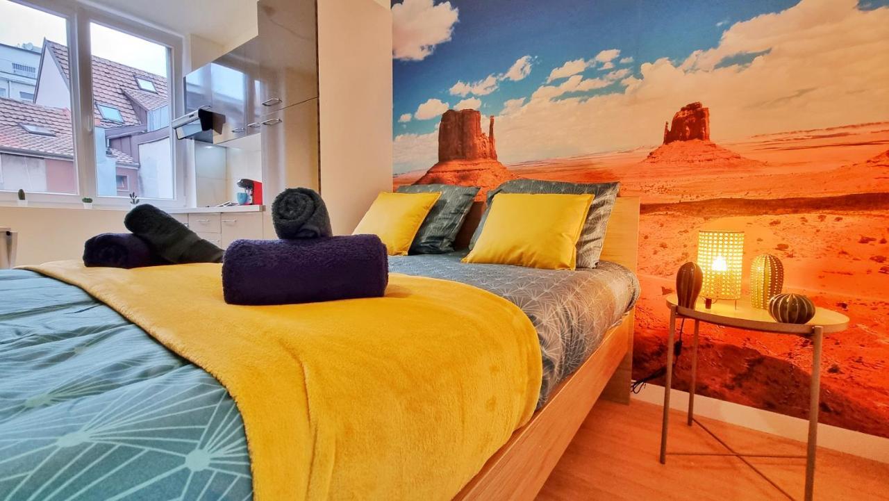 La Residence Evasion 1 - Original - Gare - Wifi - Relax Bnb Mulhouse Luaran gambar